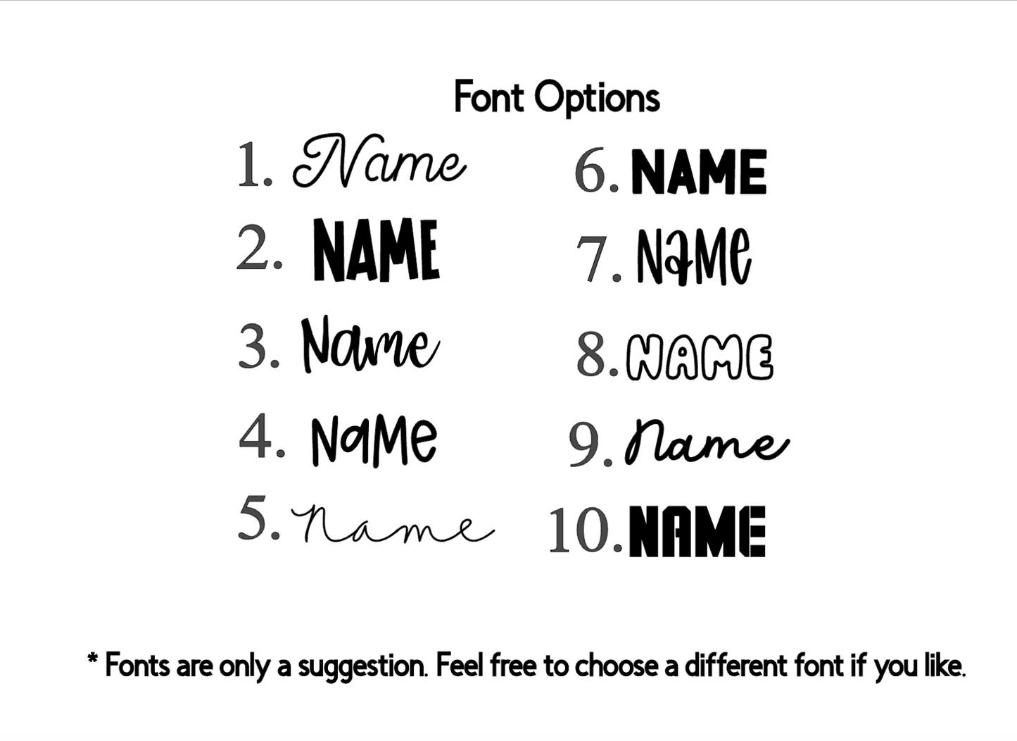 Customized Name Cup