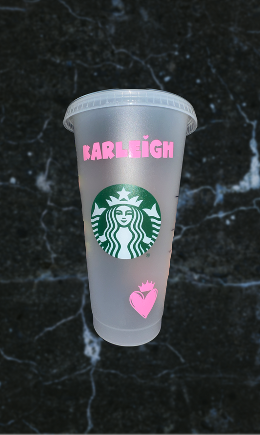 Customized Name Cup with Heart